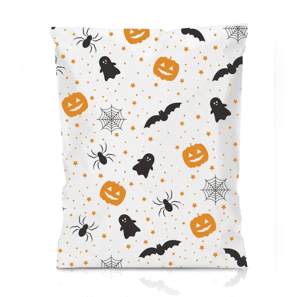 20 Spooky Halloween 10x13 Poly Mailers Waterproof Self-Seal Tear Resistant